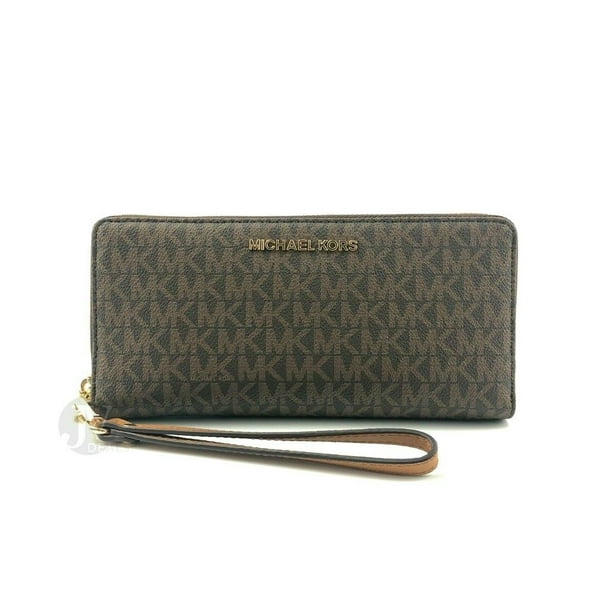 mk logo wristlet