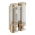 thumbnail image 4 of Dispensador de jabón de manos, botella de baño montada en la pared, dispensador de jabón líquido para baño. Doble de oro, 4 of 7