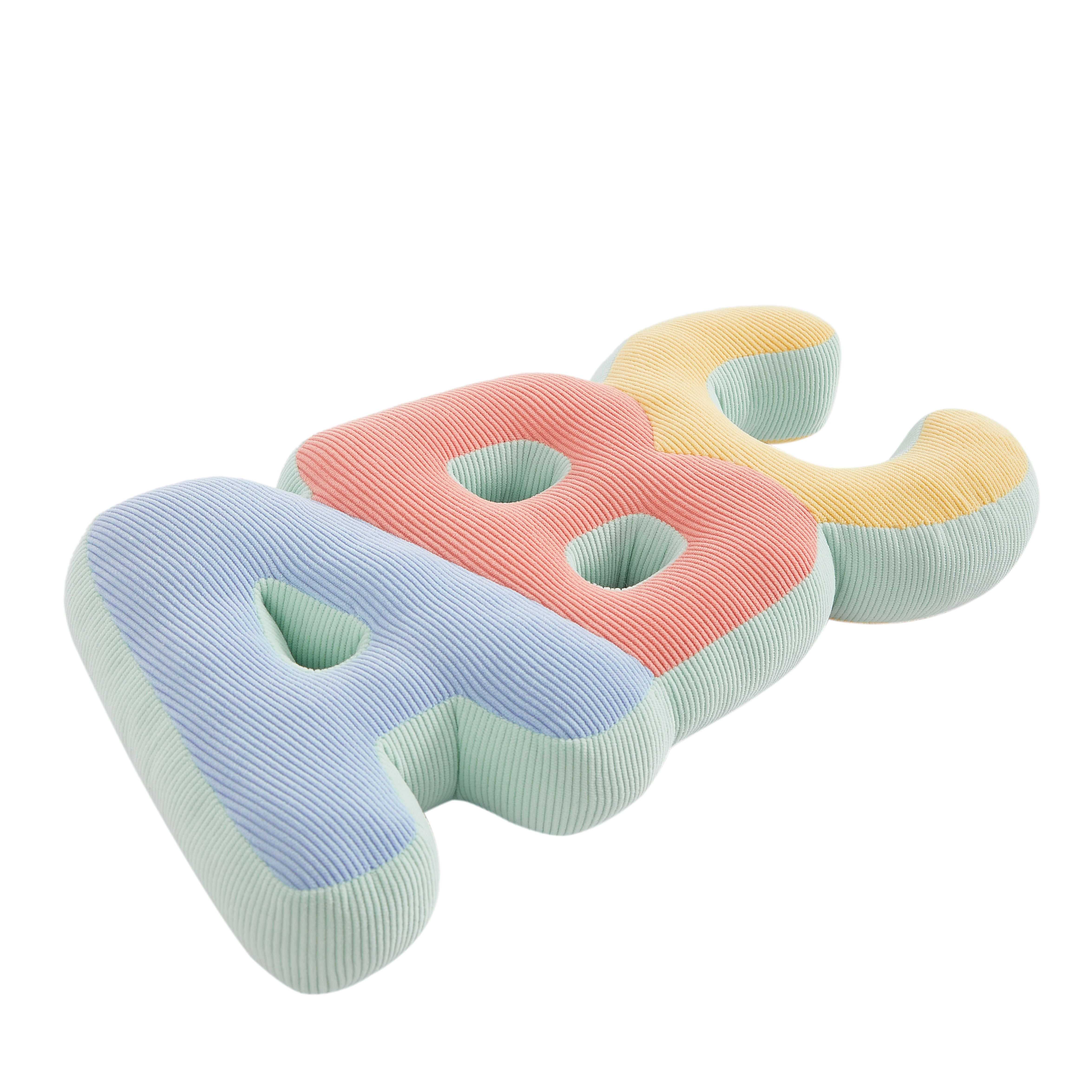 Little Nest ABC Pillow 16.8" X 9"