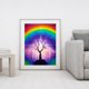 thumbnail image 5 of Cuadros Decorativos 5D bricolaje redondo completo taladro diamante pintura arco iris árbol abstracto hecho a mano ornamento Ndcxsfigh Nuevos Originales, 5 of 9