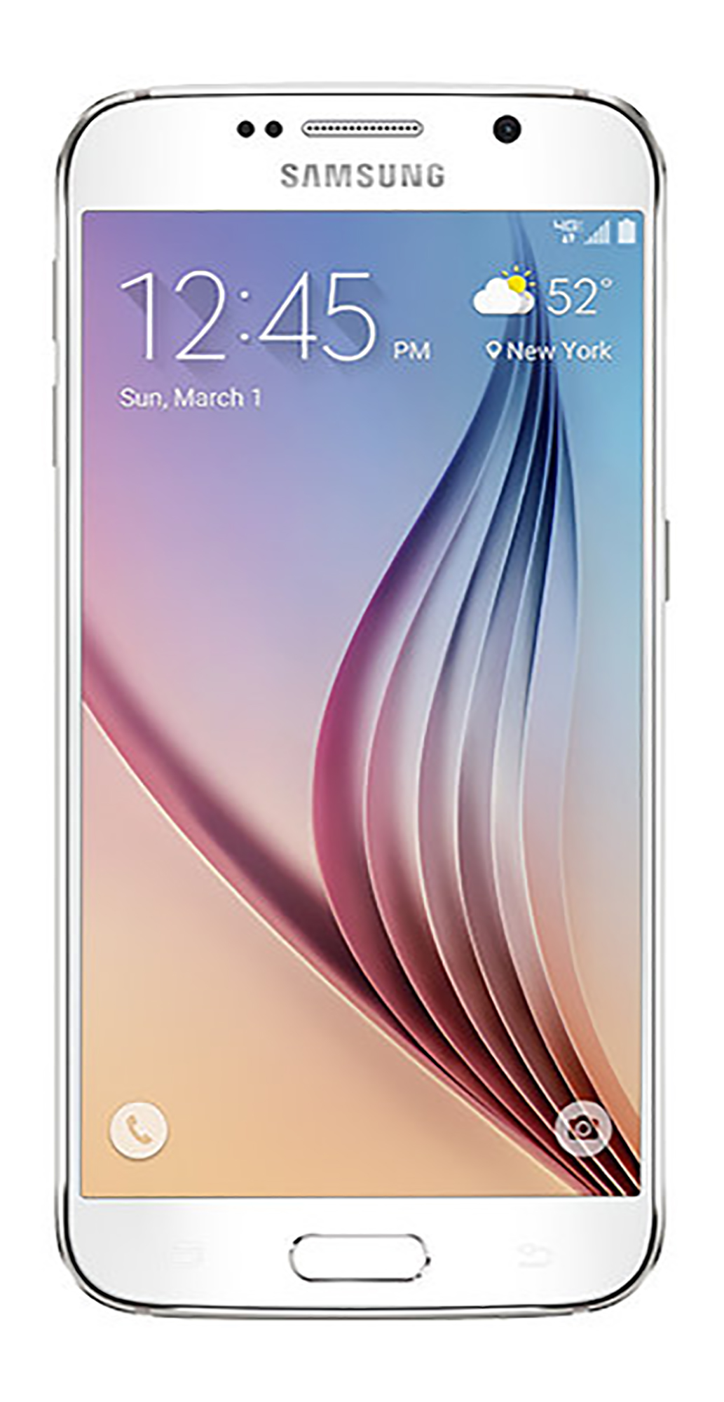 Samsung Galaxy S6 G920V 32GB Verizon CDMA 4G LTE Octa-Core Android Phone w/ 16MP Camera - White (Certified Used) - image 2 of 3