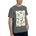thumbnail image 2 of Bingfone Orange Green Avocado Men'S Loose Fit Short-Sleeve Pocket T-Shirt, 2 of 7