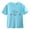 Sky Blue, variant on Ruyang Toddler Girl Easter Shirt Cute Bunny Hearts Graphic T-Shirt Funny Print Soft and Breathable Short Sleeve Tee Tops