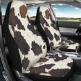 thumbnail image 4 of XYZCANDO Car Seat Covers Cow Print Pattern 2pcs Car Front Seat Covers Removable SUV Truck Sedan Washable Anti-Slip Car Seat Cover Front Seats, 4 of 10
