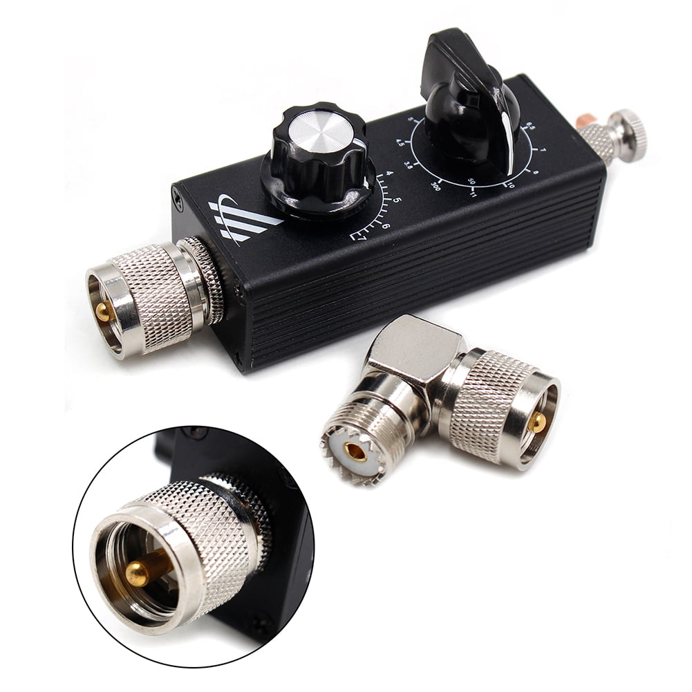 1-30Mhz LED VSWR DIY Manual Antenna Tuner Kit For HAM RADIO * CW QRP Q9
