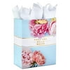Hallmark VIDA 13" Large Spanish Gift Bag with Tissue Paper (For a Beautiful Woman/Para Una Bella Mujer) for Birthdays, Mother's Day, Bridal Showers, Weddings, Anniversaries or Any Occasion