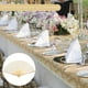 thumbnail image 3 of Abanico de mano, papel blanco, bambú, plegable, 60 unidades, 3 of 7