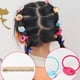 thumbnail image 5 of LNKOO 50 piezas (25 pares) Cintas elásticas para el cabello de colores variados para niñas, bandas de goma suaves, coletas, accesorios para el cabello para niñas, bebés, niños pequeños, adolescentes, 5 of 8