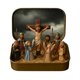 thumbnail image 2 of Mini Nacimiento | Figuritas de la Sagrada Familia Navidad de Bolsillo | Decoración religiosa, miniaturas de resina, lata de regalo de viaje, caja de exposición de estrellas, multicolor, 3,74 pulgadas, 2 of 7