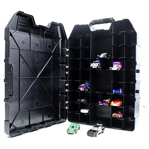 Hot Wheels 30-Car Storage Case With Easy Grip Carrying Handle