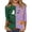 Purple-A-10707aa, variant on Trgacdwlo Halloween Shirts for Women 3/4 Sleeve Vintage Halloween Graphic Fall Crew Neck Tunic Shirts for Women Funny Pumpkin Ghost Pullover Tops