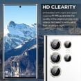 thumbnail image 2 of 2packs for Samsung Galaxy S24 Ultra Camera Lens Protector, 9H Tempered Glass Anti-Scratch Metal Ring Camera Screen Protector, 2 of 5