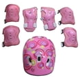 thumbnail image 4 of Casco de bicicleta para niños, resistente, transpirable y cómodo, ideal para patinar. Rosa, 4 of 8