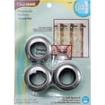 thumbnail image 1 of Curtain Grommets 1" Inner Diameter Plastic 8/Pkg-Pewter, 1 of 1