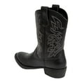 thumbnail image 4 of Deer Stags Kids' Ranch Cowboy Boot - Black - 11 Little Kid Medium, 4 of 9