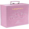 thumbnail image 3 of Jewelkeeper Juego de Té de Porcelana para Niñas, Lunares Rosas, 13 Piezas, 3 of 4
