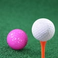thumbnail image 4 of Naierhg 100Pcs/Set Golf Tees Reduce Friction Widely Applied Golf Accessories Mixed Color Plastic Golf Tees for Lawn, 4 of 8