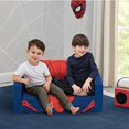 thumbnail image 2 of Delta Children Canapé Dépliable Cozee - Canapé Convertible 2-en-1 en Chaise Longue pour Enfants, Spider-Man, 2 of 5