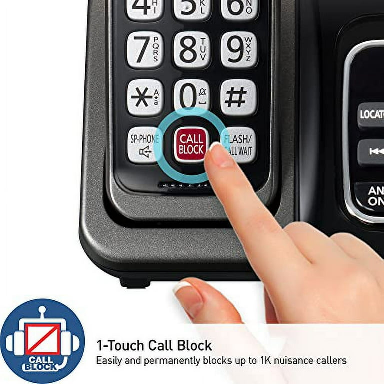 Panasonic Cordless Phone with Call Block and Answering Panasonic Cordless Phone with Call Block and Answering