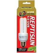 Reptisun 5.0 Uvb Mini Compact Fluorescent Pack of 2