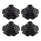 thumbnail image 3 of Protectores de Piernas para Sillas de Exterior Macarena 4x Puntas de Patas Caps Black 13 mm, 3 of 8