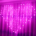 thumbnail image 1 of OUSITAID Love Heart/Butterfly Shape Hanging LED Window Curtain String Light Waterproof Home Lamp Series, 1 of 5
