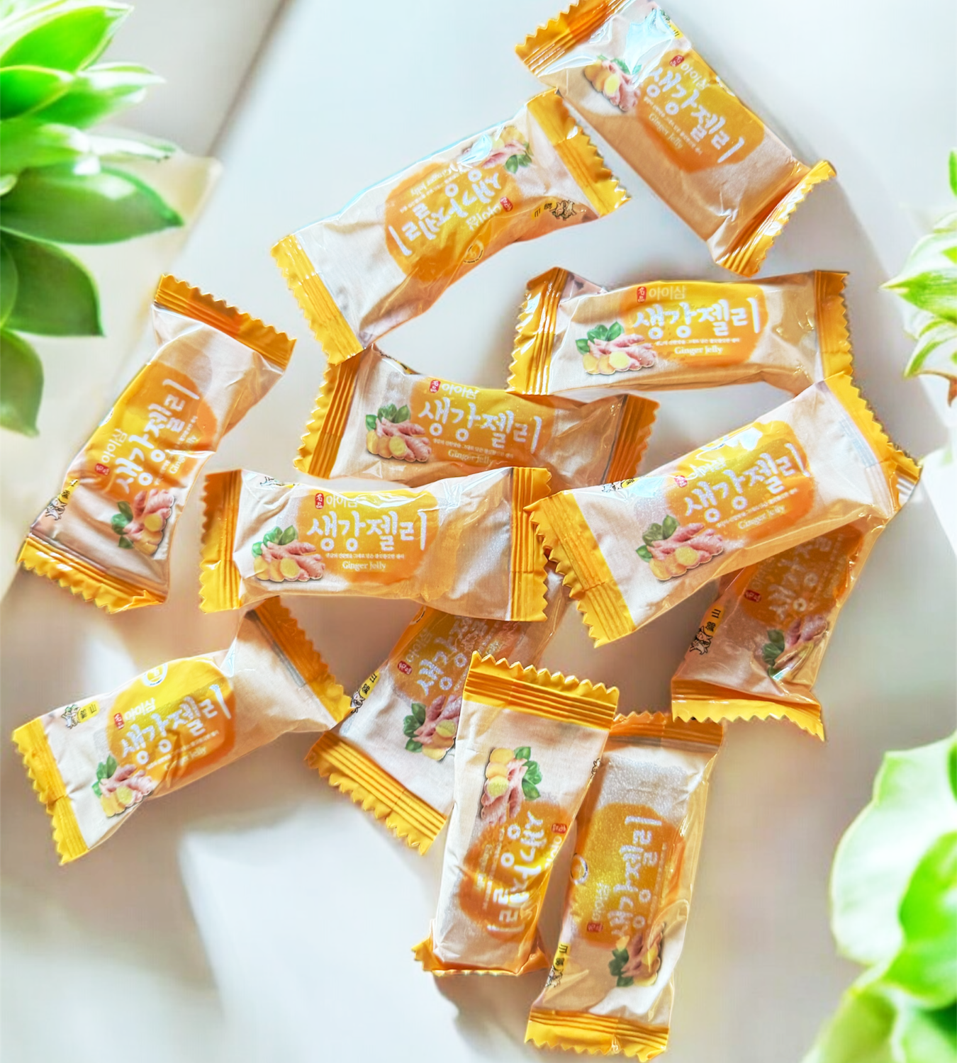 AISAM Premium Korea Ginger Jelly 200g (7.04oz) - Pack of 4