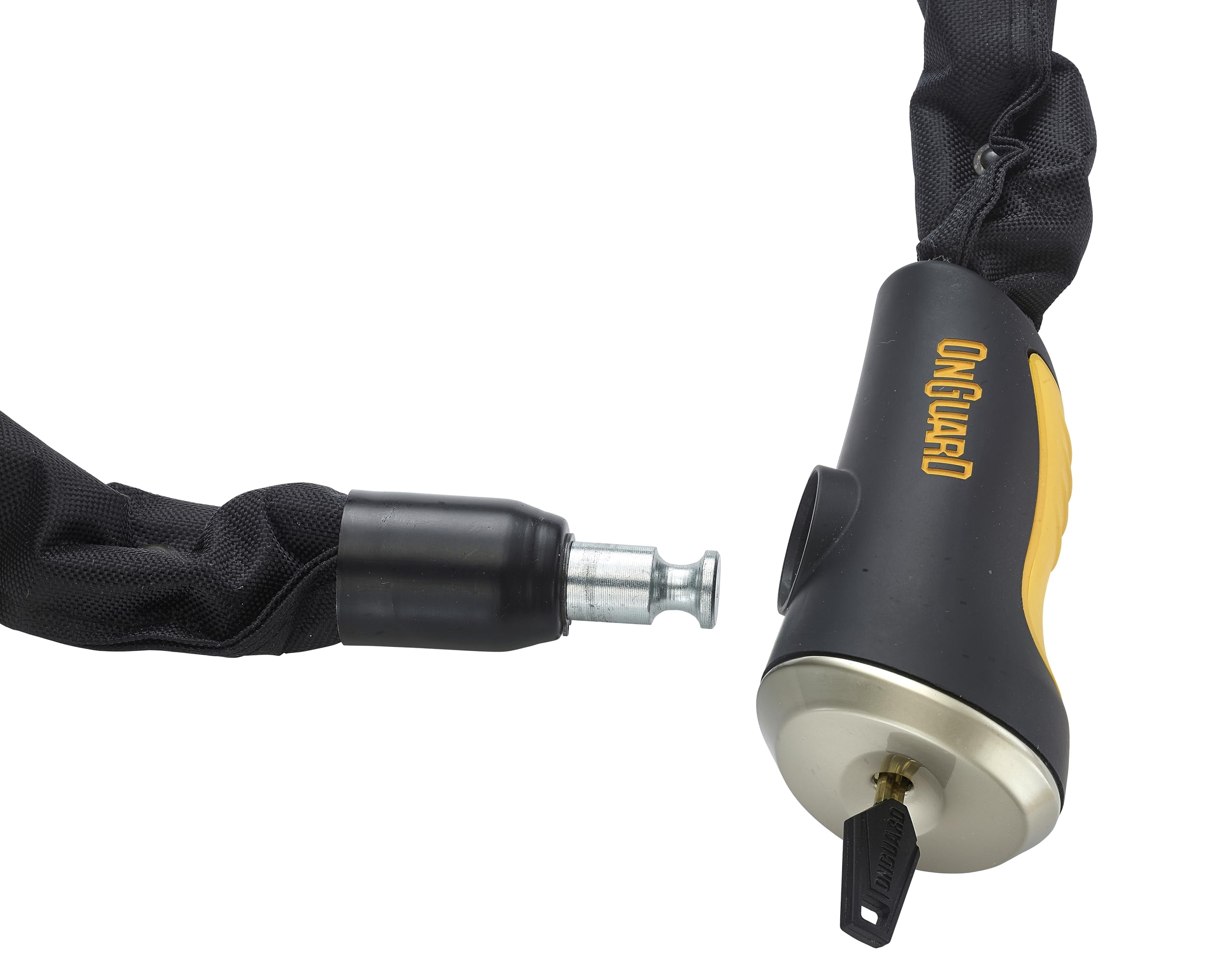 OnGuard Cycling Mastiff Chain Keyed Lock 110cm, Bike Scooter Motorcycle Security