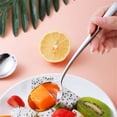 thumbnail image 5 of Soup Spoons, Small Round Spoons, 18/10 Stainless Steel Tablespoons for Home, Kitchen or Restaurant, Dishwasher Safe, 8Pcs, 5 of 6