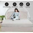 thumbnail image 3 of 1000 Thread Count 3 Piece (1- Fitted Sheet + 2- Pillow cover) Quality 27 Inch Deep Pocket 100% Egyptian Cotton Color Silver Grey Solid Size Queen, 3 of 6