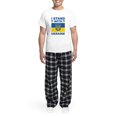 thumbnail image 5 of CafePress - I Stand With Ukraine Men's Light Pajamas - Men's Light Loose Fit Cotton Pajama Set, 5 of 7