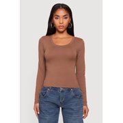 Women's Long Sleeve Solid Tee