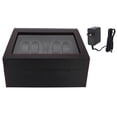 thumbnail image 2 of Automatic Watch Winder Box, Wristwatch Winder Box, Watch Storage Box 110-240V Waterproof Storage Box for Home Office, 2 of 7