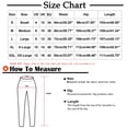 thumbnail image 2 of ICHUANYI Clearance Women Solid High Waisted Yoga Pants Hippie Pilates Trousers Boho Beach Irregular Elastic Waist Pants(Light Blue, S) ICHUANYI WER2023081117987, 2 of 7