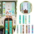 thumbnail image 5 of Isvgxsz Happy Easter He Is Risen Porch Sign, He Is Risen Decoration Hanging Banner Easter Eggs Easter Bunny Jesus Holiday Door Sign Decorations for Home Outdoor Indoor Wall Front Door Decor, 5 of 5