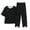 AA-Black, variant on Womens Summer Linen 2 Piece Lounge Sets Casual Half Sleeve T Shirts with Tulip Hem Pocketed Pants Plus Size Beach Vacation Outfits Gray XXL Back to College Sales