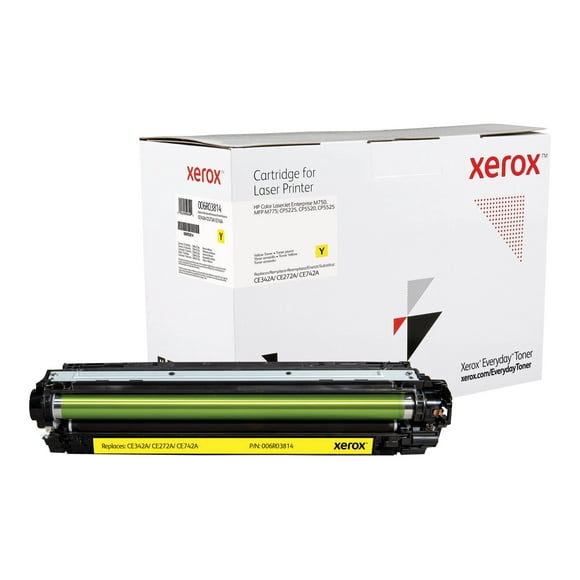 Everyday - Yellow - compatible - toner cartridge (alternative for: HP CE272A, HP CE342A, HP CE742A) - for HP Color LaserJet Enterprise CP5520, CP5525, M750, MFP M775; LaserJet Managed MFP M775