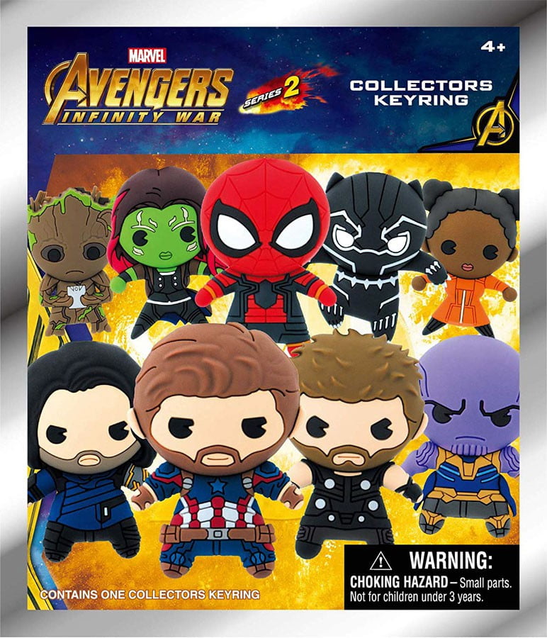MARVEL Avengers Infinity War Collectors Keyring Series 2 BLACK PANTHER NEU 