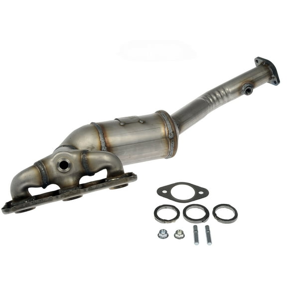 Dorman 674-318 Front Catalytic Converter with Integrated Exhaust Manifold for Specific BMW Models, Natural