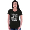 thumbnail image 4 of Picture Of You Photographer Camera Womens Slim Fit Graphic Tee Brisco Brands X, 4 of 5