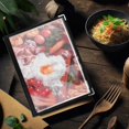 thumbnail image 4 of Menu Book Clear Menu Holder For Restaurants Cafes And Bars Transparent Pvc 31.50X23.50X4.00CM Menu Display 1Set, 4 of 5
