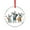 Pattern-2, variant on Glass Christmas Ornament Funny Christmas Mouse Music Band Round Ornament Funny Rat with Guitar Unique Gift Idea