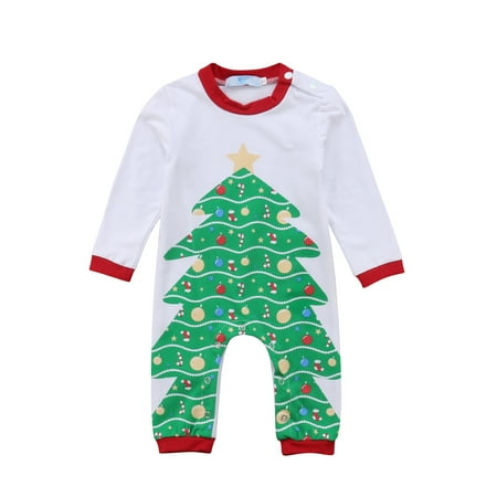 

Family Matching Christmas Pajamas Set Long Sleeve Xmas Sleepwear Nightwear