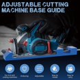 thumbnail image 3 of Guía de Base Ajustable para Máquina de Corte, Abrazadera de Posicionamiento para Fresadora de Circular Eléctrica, Guía de Corte de Madera de Precisión., 3 of 5