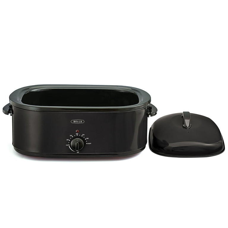 24 lb Turkey Roaster Oven w Gravy Boat Warmer Walmart