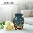 thumbnail image 5 of Bee Little Memorial Urns For Adult Male - Mini Urn For Ashes For Women - Blue Cremation Urn For Brother & Sister - Small Keepsake Urns For Father And Mother - 3 Inch, 5 of 7