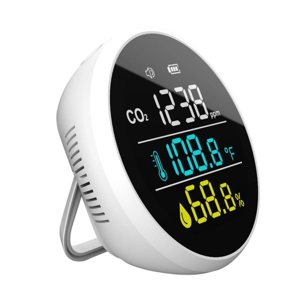 Home Climate Inspector Hygrometer With Live CO2 Temperature Dampness Screen