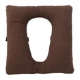 thumbnail image 4 of TOOYFUL Bedside Commode Cushion Toilet Seat Cushion for Handicapped Elderly Disabled coffee, 4 of 9