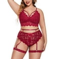 thumbnail image 1 of Large size sexy lingerie love temptation, 1 of 5
