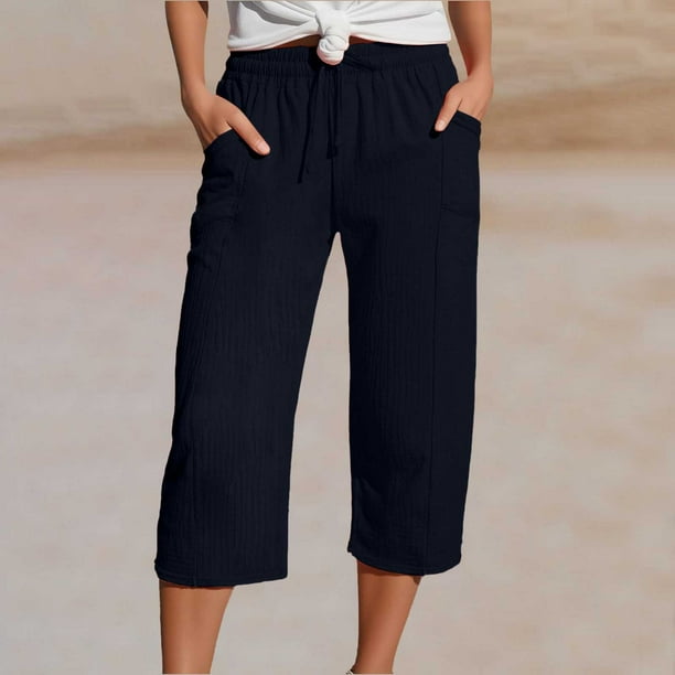 WILLBEST Pantalones Casuales para Mujer, de Cuero Sintético Negro, Cintura Alta, Rectos, Pierna Ancha, Estilo Punk, para Un Estilo y Comodidad Diarios. Chica